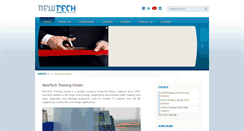 Desktop Screenshot of newtechtraining.net